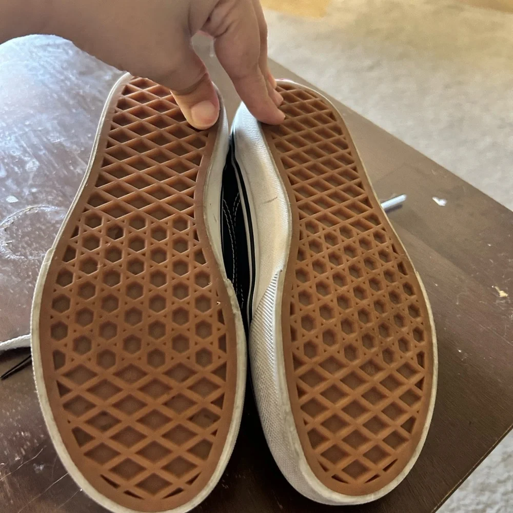 Vans Black and White Classic Sneakers
